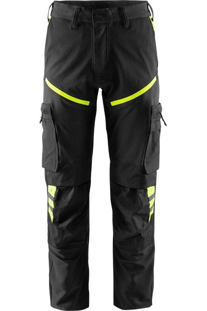 FristadsStretch-Hose2653LWSSchwarzGelb-C42