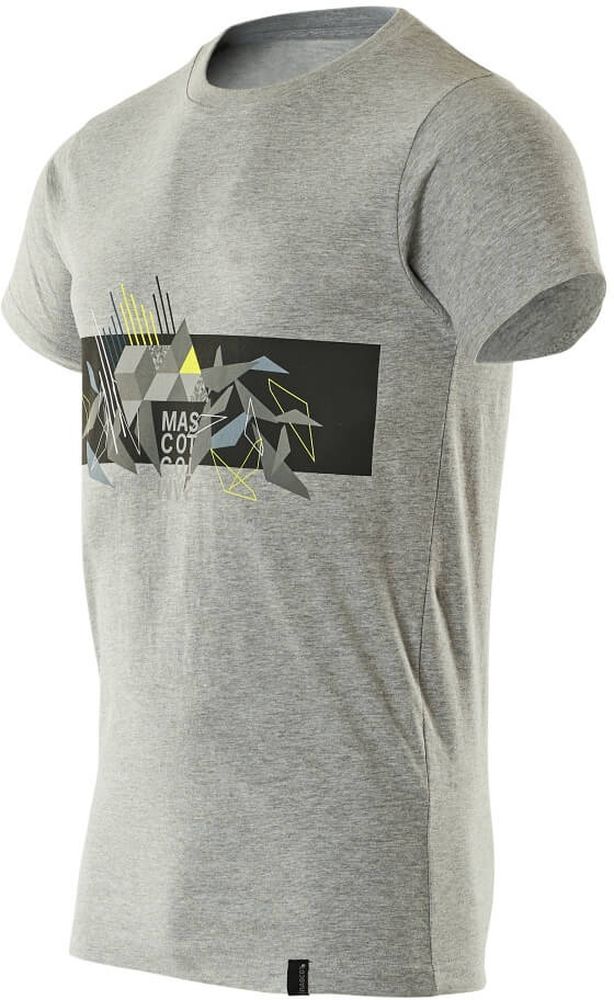 MascotT-ShirtAccelerateSafe19182-965Grau-meliertHi-visGelb-XXL