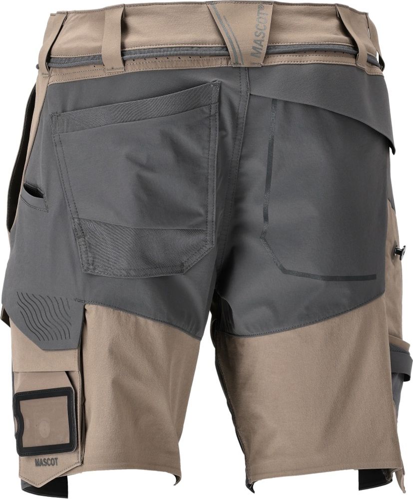 MascotShortsCustomized22149-605DunkelSandbeigeAnthrazitgrau-C4424