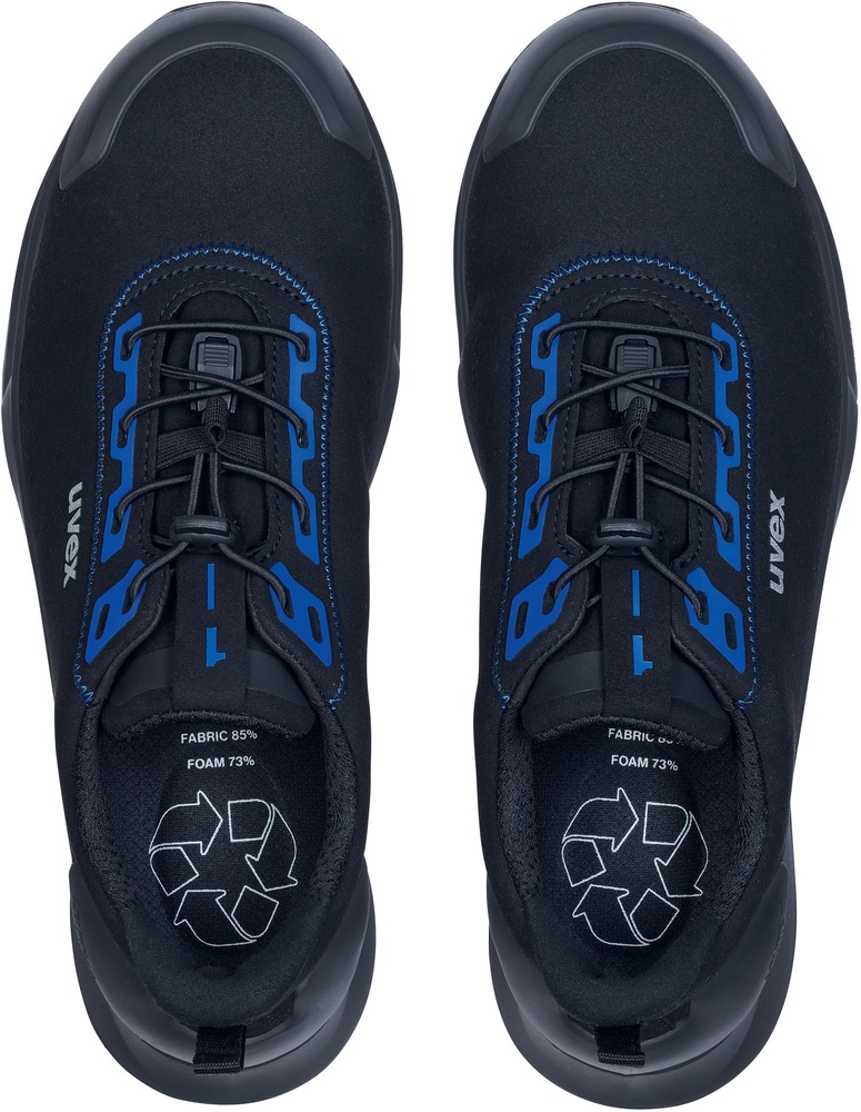 UvexSicherheits-Halbschuhe1X-CraftS1SR68147SchwarzBlau-35Weite10