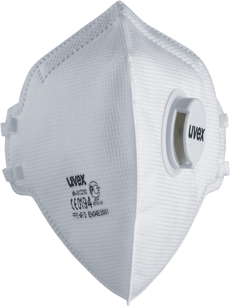 UvexAtemschutzmaskeFaltmaskesilv-Airc3310FFP315Stck