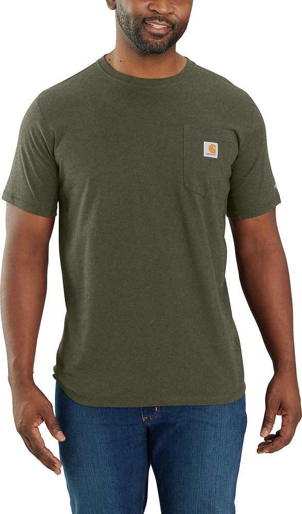 CarharttForcePocketSST-Shirt106652BasilHeather-XL