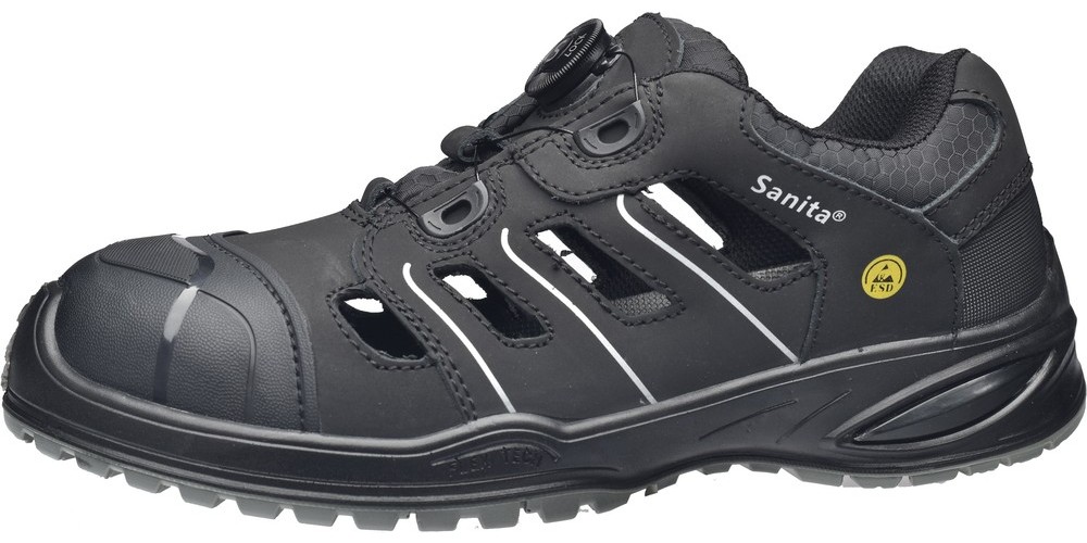 SanitaHerrenSicherheitssandaleTopaz-Esd-S1PSandalBlack