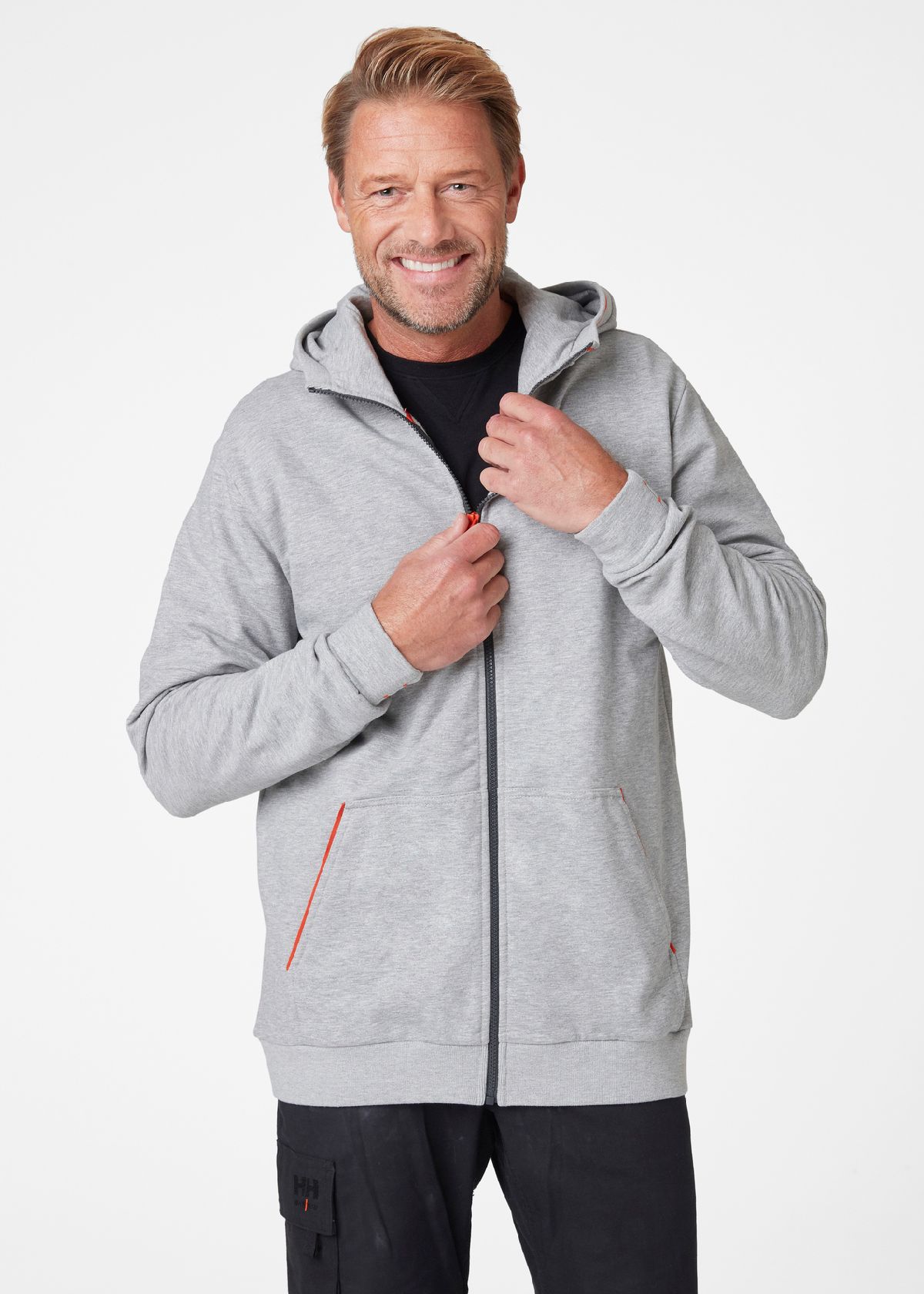 HellyHansenHoodieSweatshirt79243KensingtonZipHoodie930GreyMelange