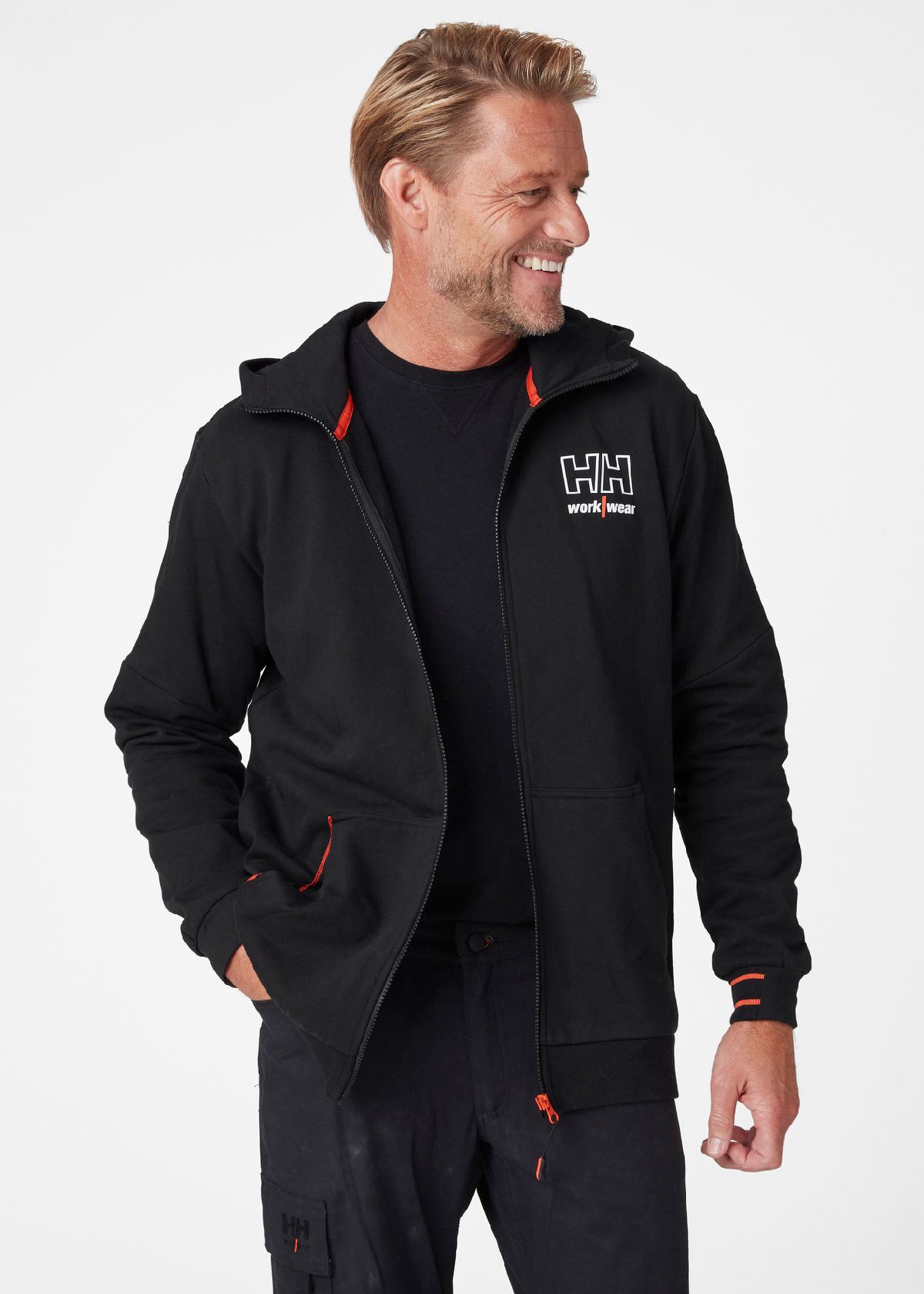 HellyHansenHoodieSweatshirt79243KensingtonZipHoodie990Black