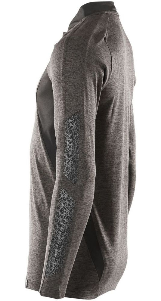 MascotPolo-ShirtLangarmAccelerate18081-810DunkelanthrazitmeliertSchwarz-XXL