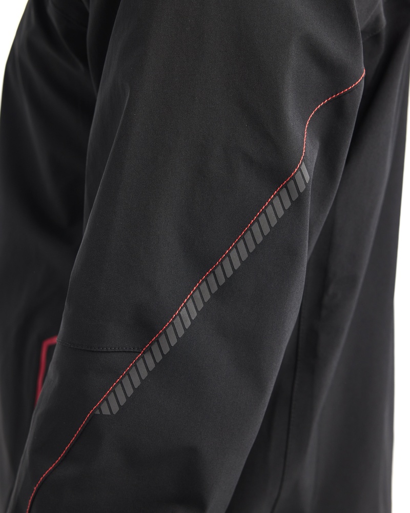 BlklderArbeitsjackeShellJackeStretch44831917SchwarzRot-4XL