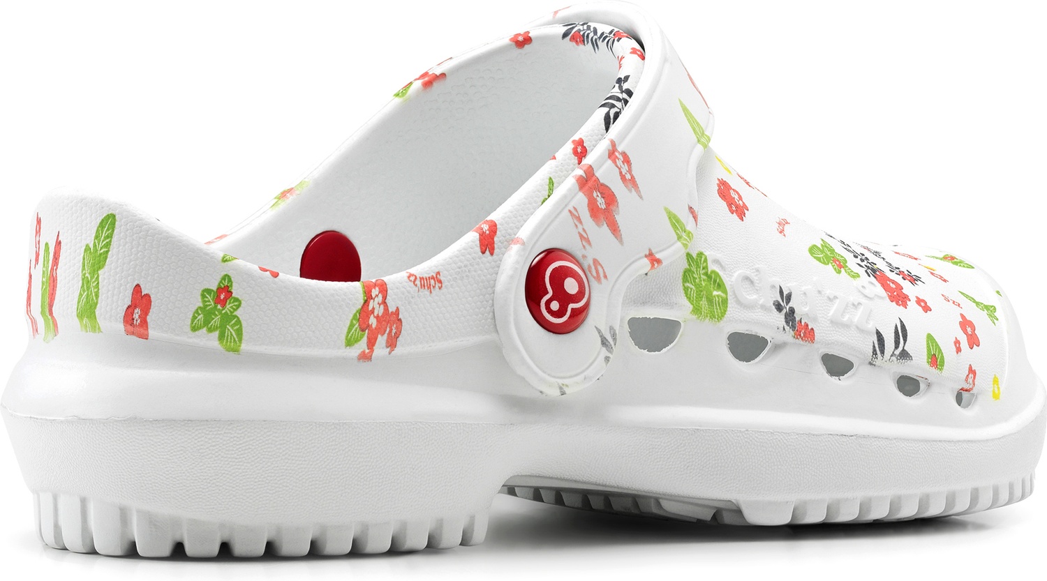 SchuzzSchuzzDamenClogBerufsschuhePROTECFemmeimprimLibertysurblancWei