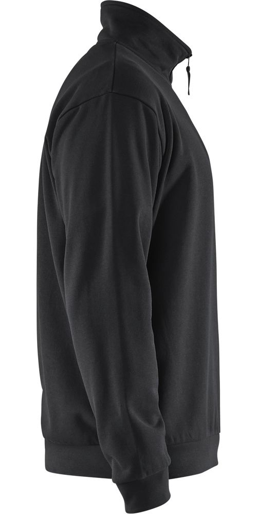 BlklderSweatshirtHalf-Zip35871169Schwarz-4XL