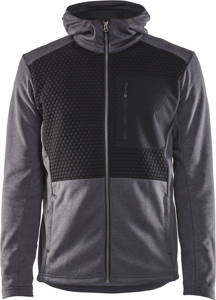 BlklderArbeitsjackeKapuzenjacke35402533SchwarzMelange-4XL