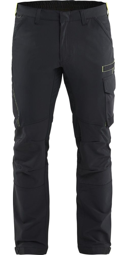 BlklderArbeitshoseService4-Wege-Stretch14221645SchwarzHighVisGelb-C146