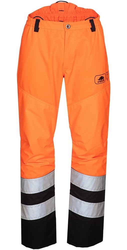 SIPArbeitshoseWarnfarbeENISO20471Klasse2Freischneiderhose1RB5NeonorangeSchwarz-3XL
