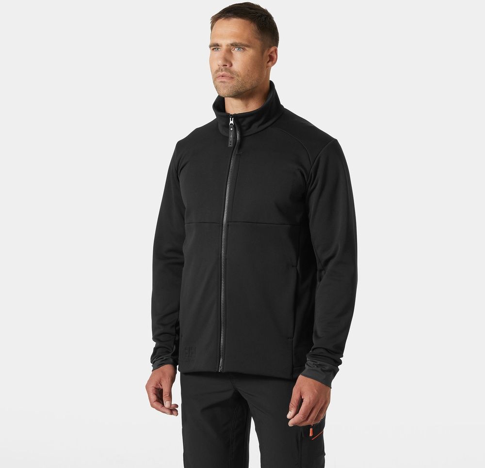 HellyHansenFleecejackeTechMidlayer72380Black-XS