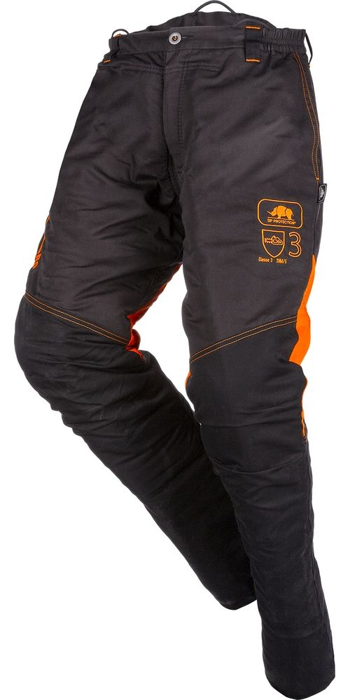 SIPBundhoseSchnittschutzhoseMitEntlftungKlasse3TypA1RX3AnthrazitgrauSchwarz-S