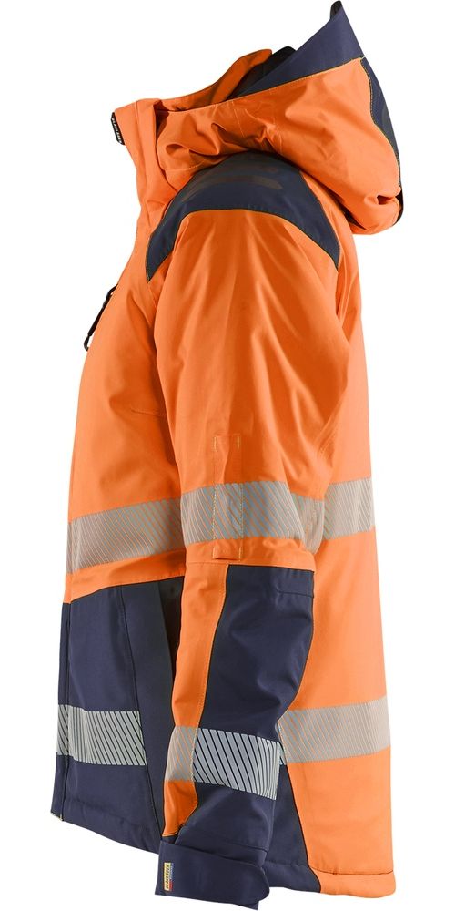 BlklderDamenArbeitsjackeHighVisWinterjacke44561987OrangeMarineblau-L