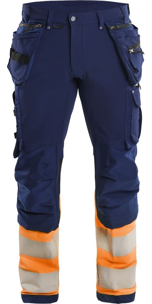 BlklderArbeitshoseHighVis4-Wege-Stretch19931642MarineblauOrange-C144