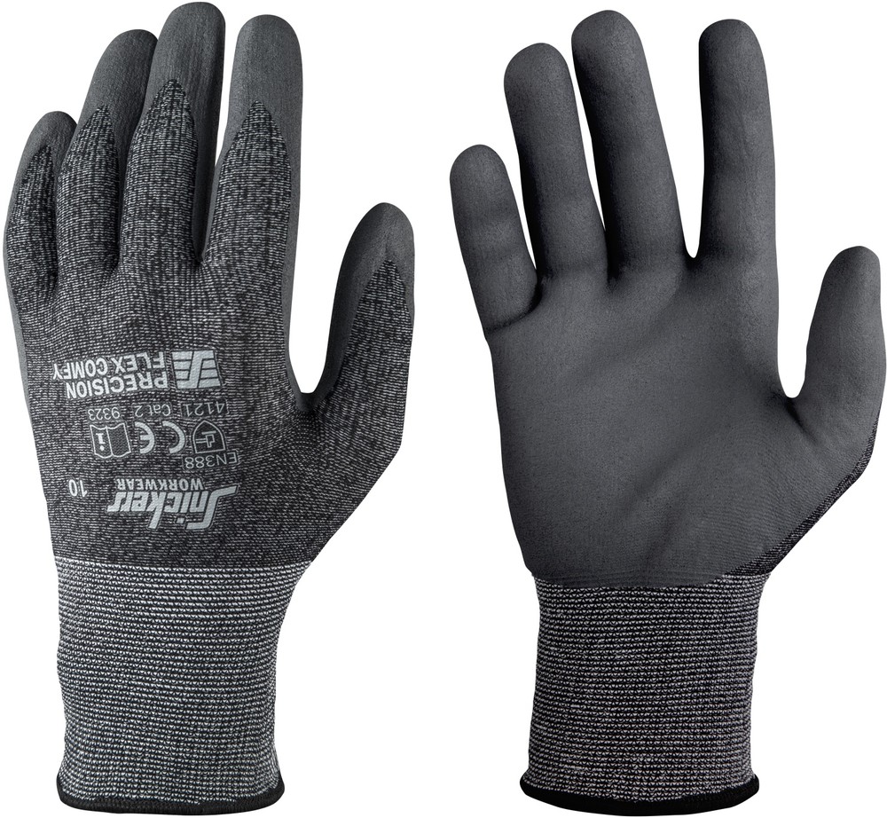 SnickersArbeitshandschuhePrzisionsFlexKomfortHandschuhePaarAnthrazitSteingrau