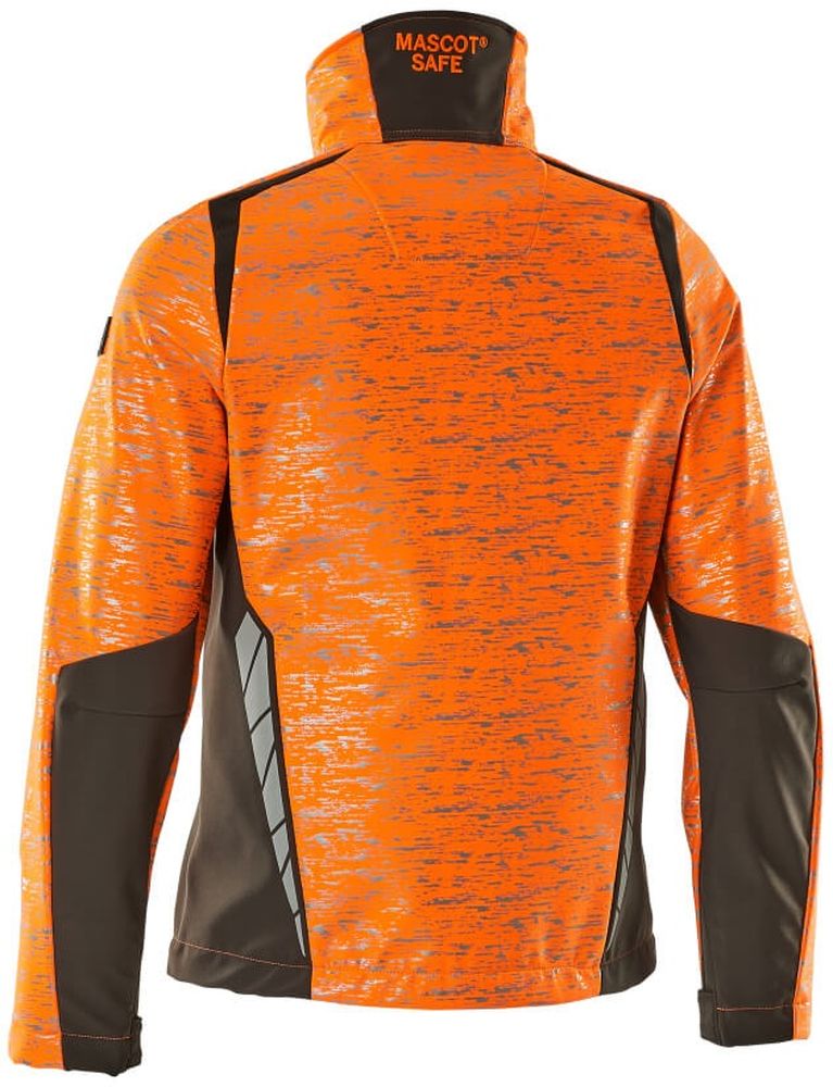 MascotDamenSoftshellJackeAccelerateSafe19212-291Hi-visOrangeDunkelanthrazit-XXL