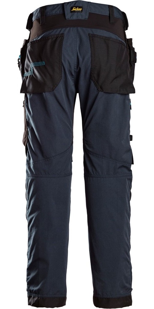SnickersWorkwearLiteWork375ArbeitshosemitHolstertaschenNavySchwarz