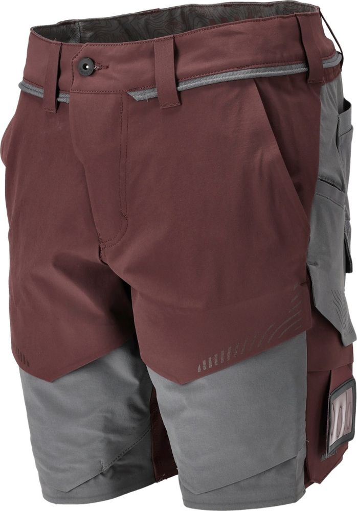 MascotShortsCustomized22149-605BordeauxAnthrazitgrau-C4424