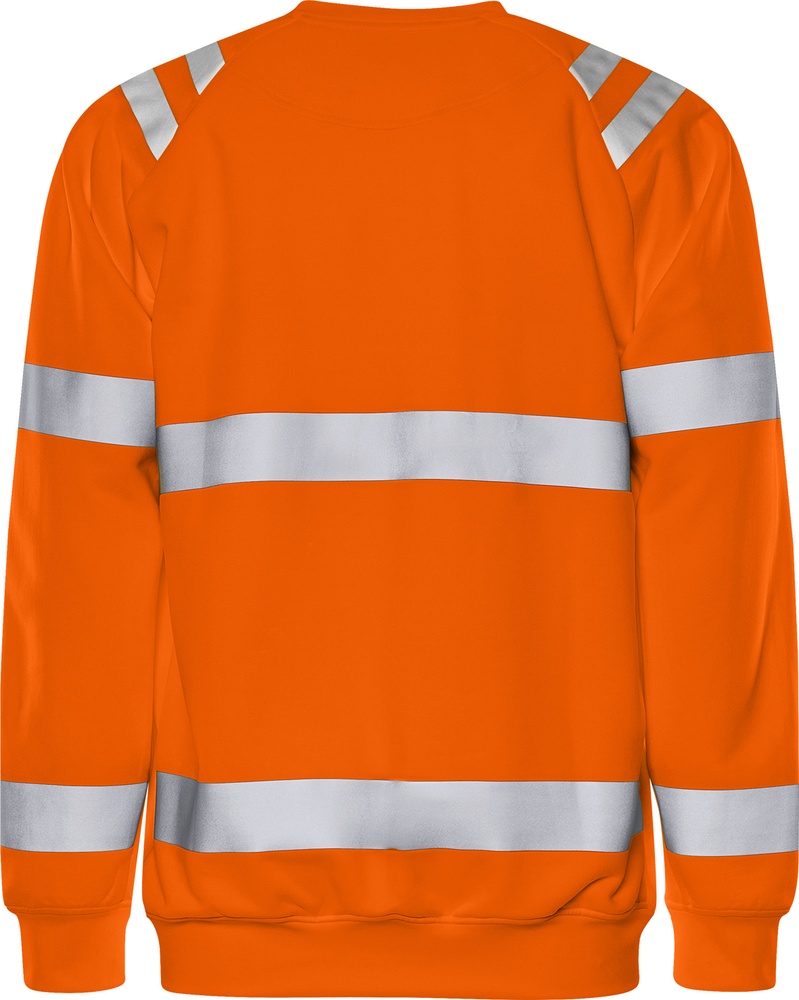 FristadsHighVisSweatshirtKl37862GPSW301023Hi-VisOrange-4XL