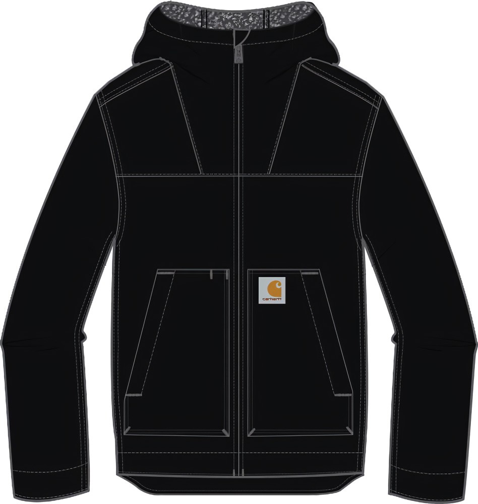 CarharttJackeSuperDuxBondedActiveJacketBlack-S