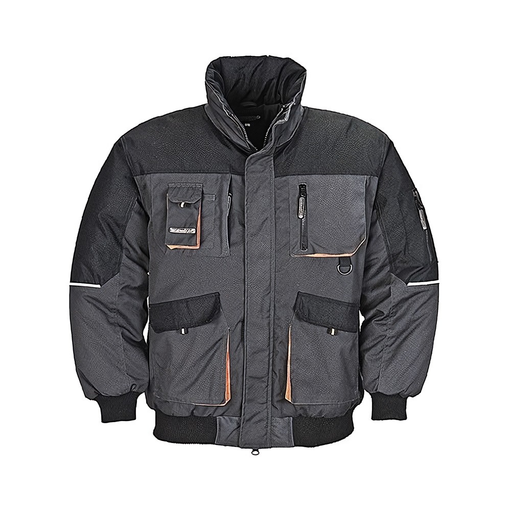 TerratrendJobWarnschutzPilotenjackeDunkelgrauSchwarz-2XL TerratrendJobWarnschutzPilotenjackeDunkelgrauSchwarz-2XL