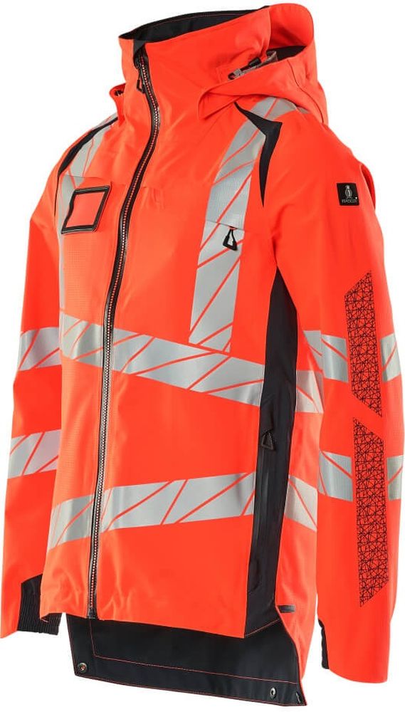 MascotHardShellJackeAccelerateSafe19001-449Hi-visRotSchwarzblau-XXL