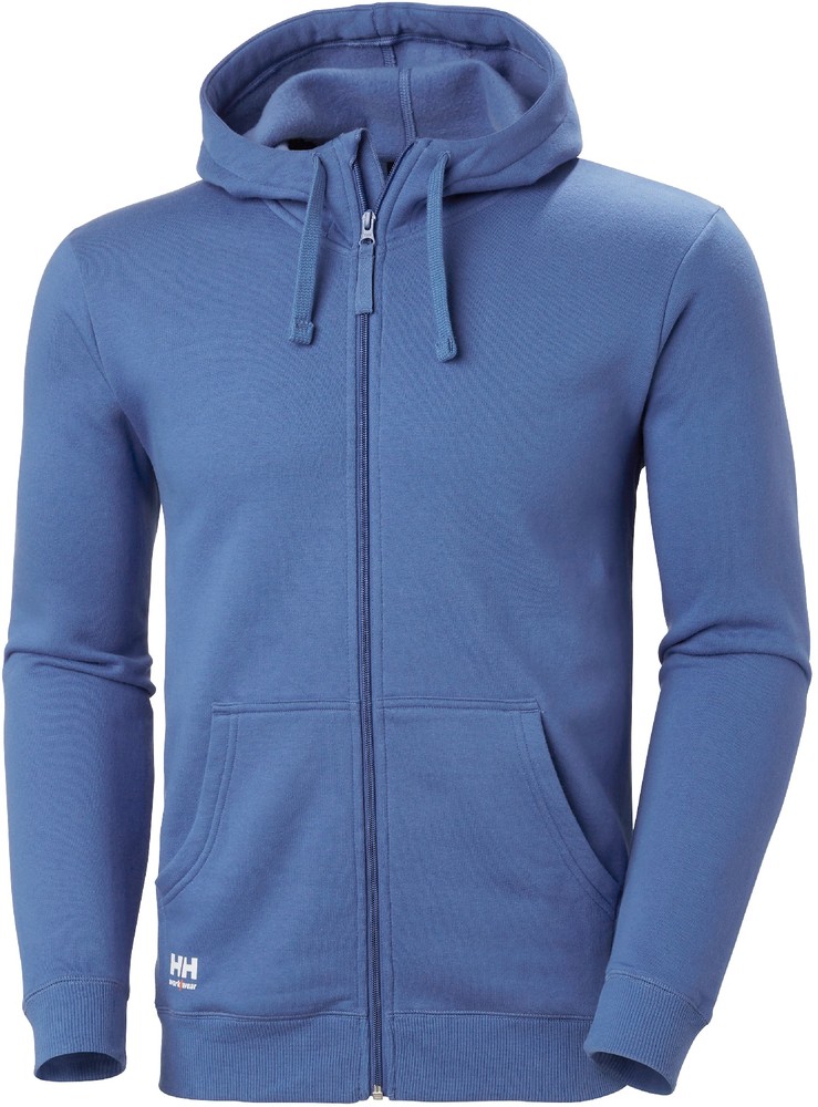HellyHansenClassicZipHoodieStoneBlue-XS