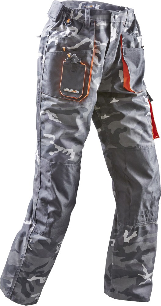 TerratrendJobBundhoseCamouflageGrauSchwarz
