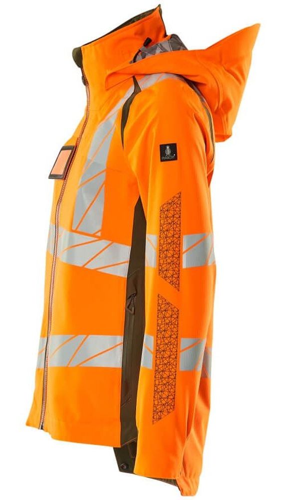 MascotDamenHardShellJackeAccelerateSafe19011-449Hi-visOrangeMoosgrn-XXL