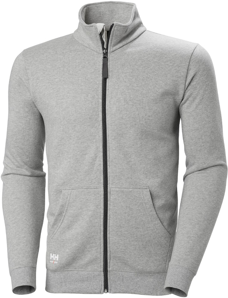 HellyHansenClassicZipSweatshirtMidGrey-XS