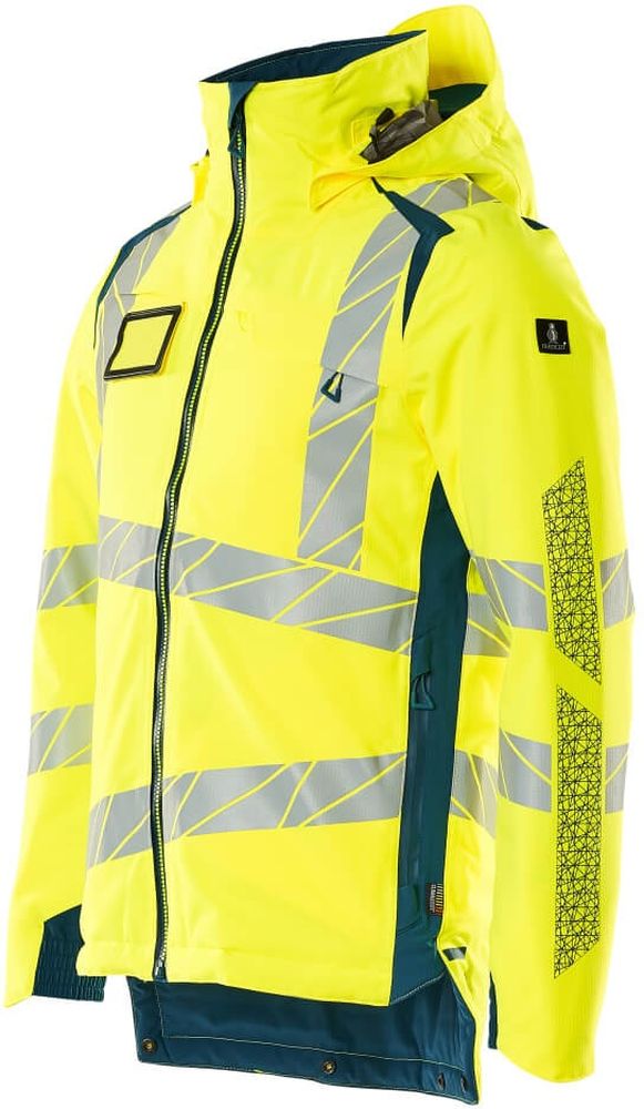 MascotWinterjackeAccelerateSafe19035-449Hi-visGelbDunkelpetroleum-XXL