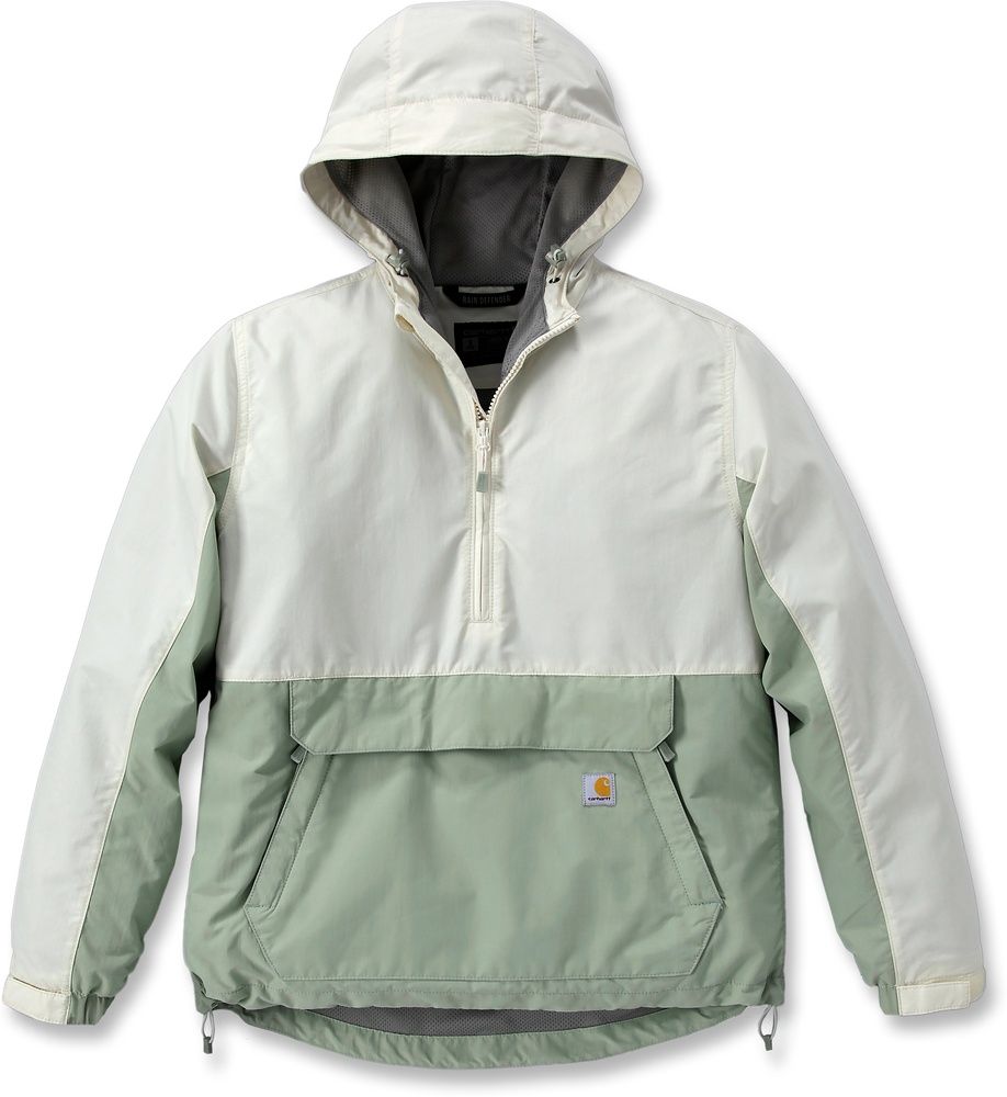 CarharttDamenJackeLooseLightweightAnorak105861SageChalk-XL