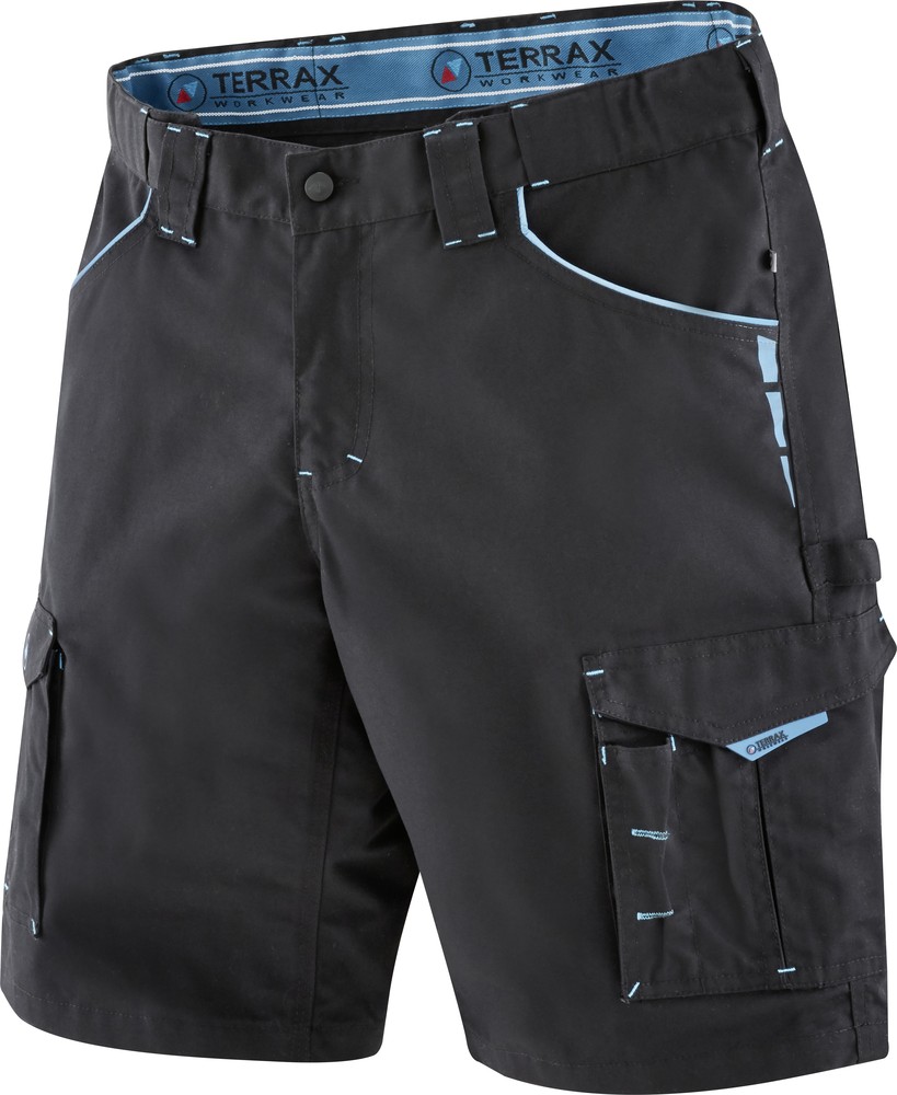 TerraxWorkwearArbeitsshortsSchwarzAzur