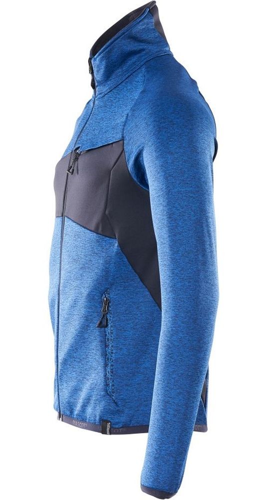 MascotFleecepullovermitReiverschlussAccelerate18103-316AzurblauSchwarzblau-XXL