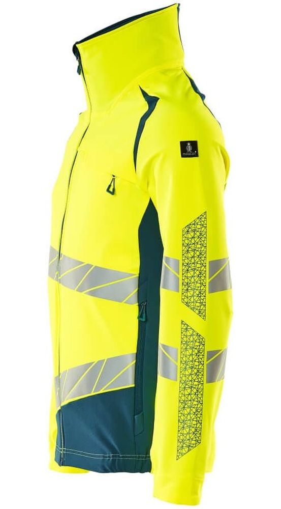 MascotJackeAccelerateSafe19009-511Hi-visGelbDunkelpetroleum-XXL