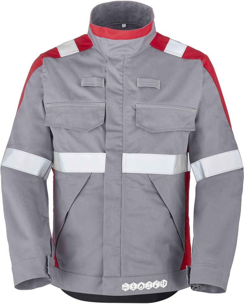 CepovettJackeAtexKolor320XpCapurata9D803004SteelGreyEmpireRed-XS