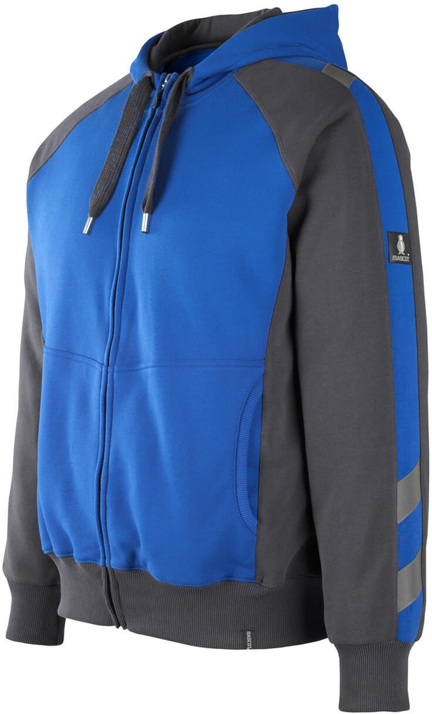 MascotKapuzensweatshirtmitReiverschlussWiesbadenUnique50566-963KornblauSchwarzblau-XXL