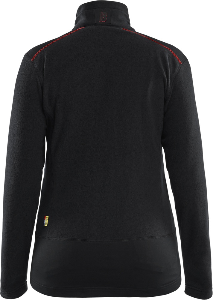 BlklderDamenArbeitsjackeMicrofleece-Jacke47661010SchwarzRot-L