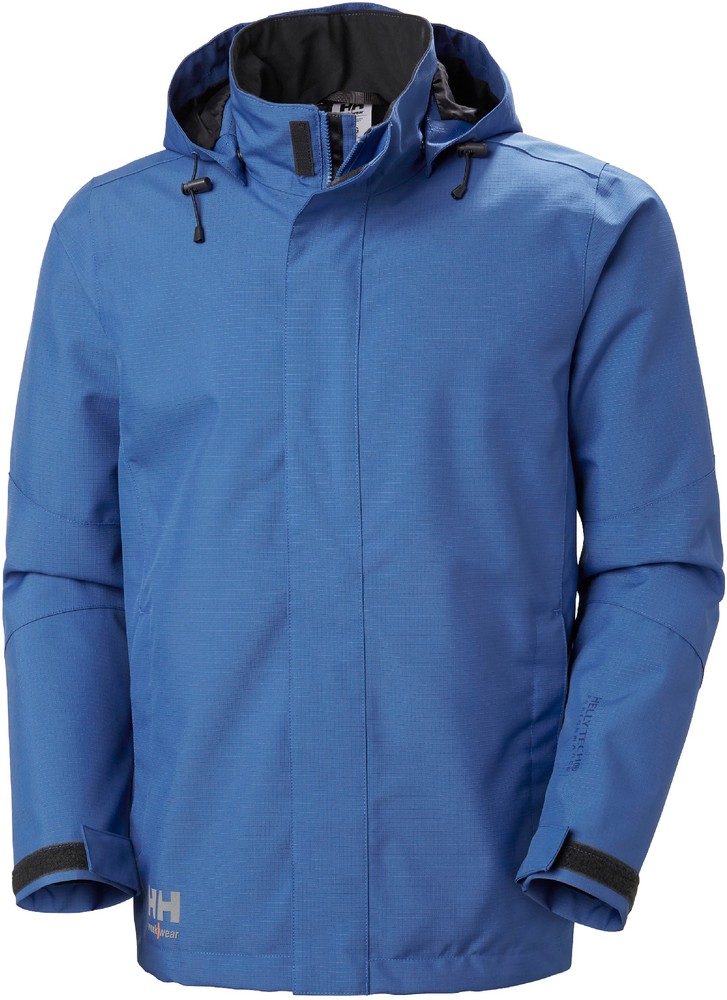 HellyHansenArbeitsjackeOxfordShellJacketStoneBlue-XS