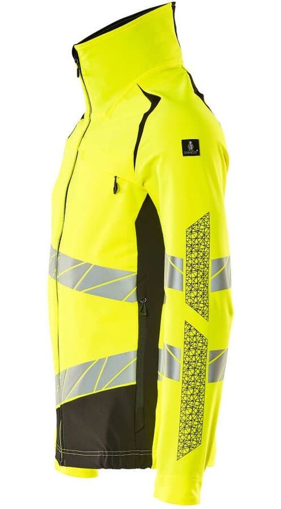 MascotJackeAccelerateSafe19009-511Hi-visGelbSchwarz-XXL