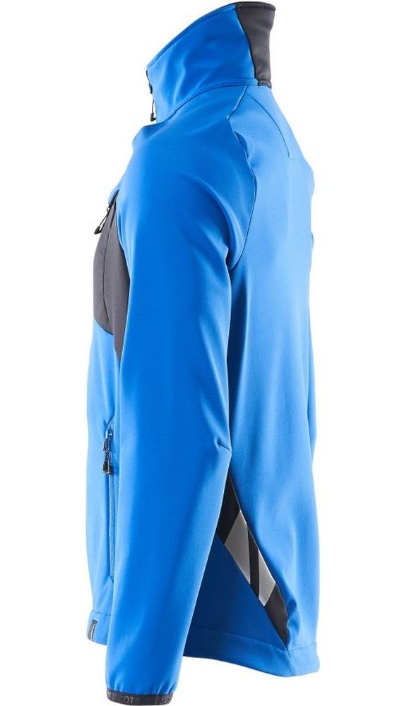 MascotSoftshellJackeAccelerate20102-253AzurblauSchwarzblau-XXL