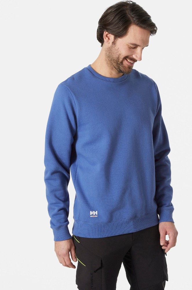 HellyHansenClassicSweatshirtStoneBlue-XS