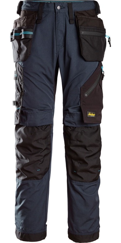 SnickersWorkwearLiteWork375ArbeitshosemitHolstertaschenNavySchwarz