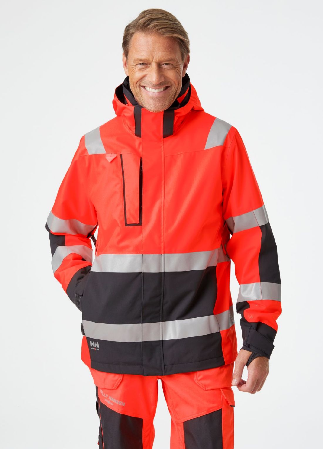 HellyHansenJackeAlna20ShellJacketRedEbony