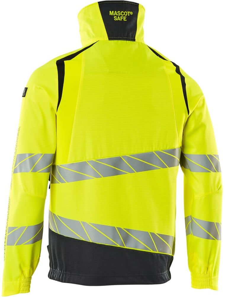 MascotJackeAccelerateSafe19509-236Hi-visGelbSchwarzblau-XXL