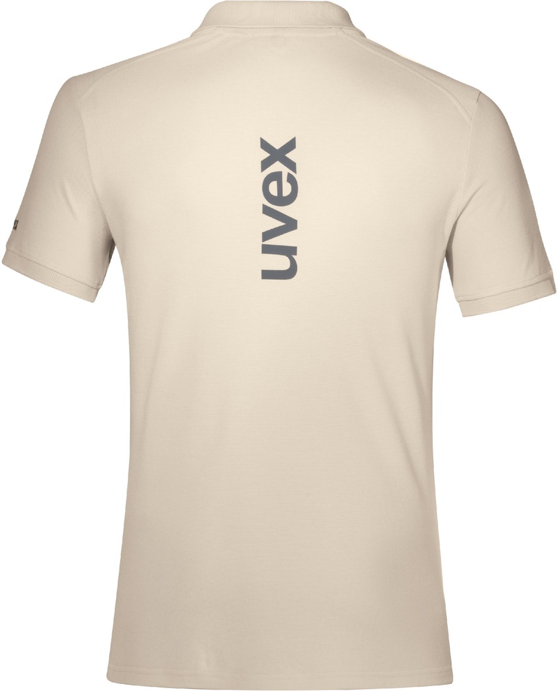 UvexPoloshirtKollektion2670109WeiBeige-S
