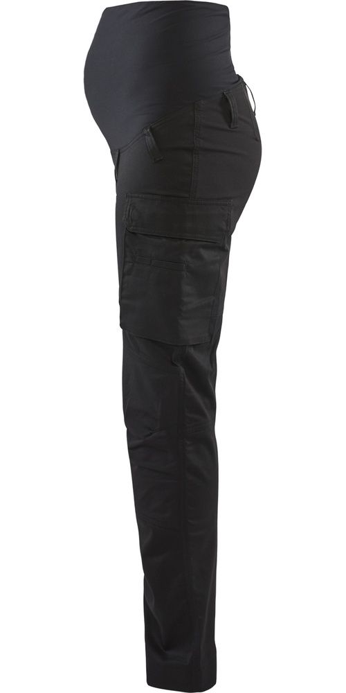 BlklderDamenArbeitshoseServiceUmstandshosemitStretch71011830Schwarz-L