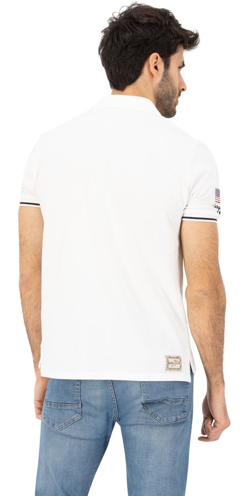 GoodyearLasVegasMenSlimFitPoloshirtEcru-XL